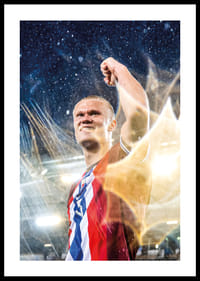 Erling Braut Haaland Norway FIFA World Cup Qualifier 2025 No1-0