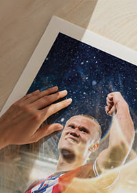 Erling Braut Haaland Norvēģija FIFA Pasaules kausa kvalifikācijas 2025 Nr.1-9