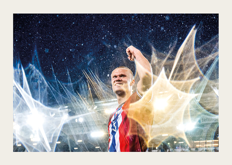 Erling Braut Haaland Norvēģija FIFA Pasaules kausa kvalifikācijas 2025 No2-12