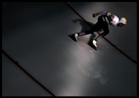 Indra Medard, da Bélgica, no Campeonato Mundial de Patinagem de Velocidade da ISU de 2025.-6