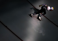 Indra Medard, da Bélgica, no Campeonato Mundial de Patinagem de Velocidade da ISU de 2025.-7