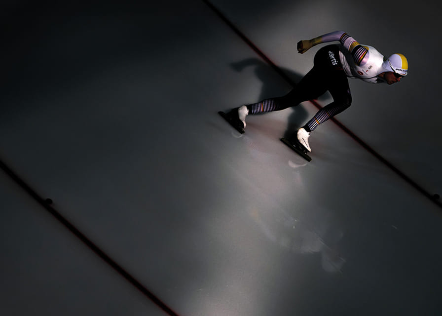 Indra Medard of Belgium ISU World Speed Skating Championships 2025-12