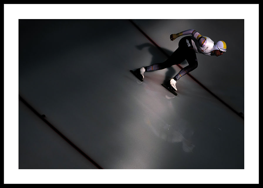 Indra Medard, da Bélgica, no Campeonato Mundial de Patinagem de Velocidade da ISU de 2025.-12