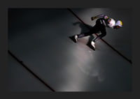 Indra Medard, da Bélgica, no Campeonato Mundial de Patinagem de Velocidade da ISU de 2025.-5