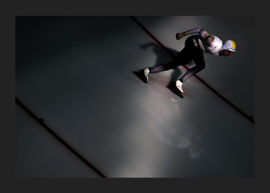 Indra Medard of Belgium ISU World Speed Skating Championships 2025-12