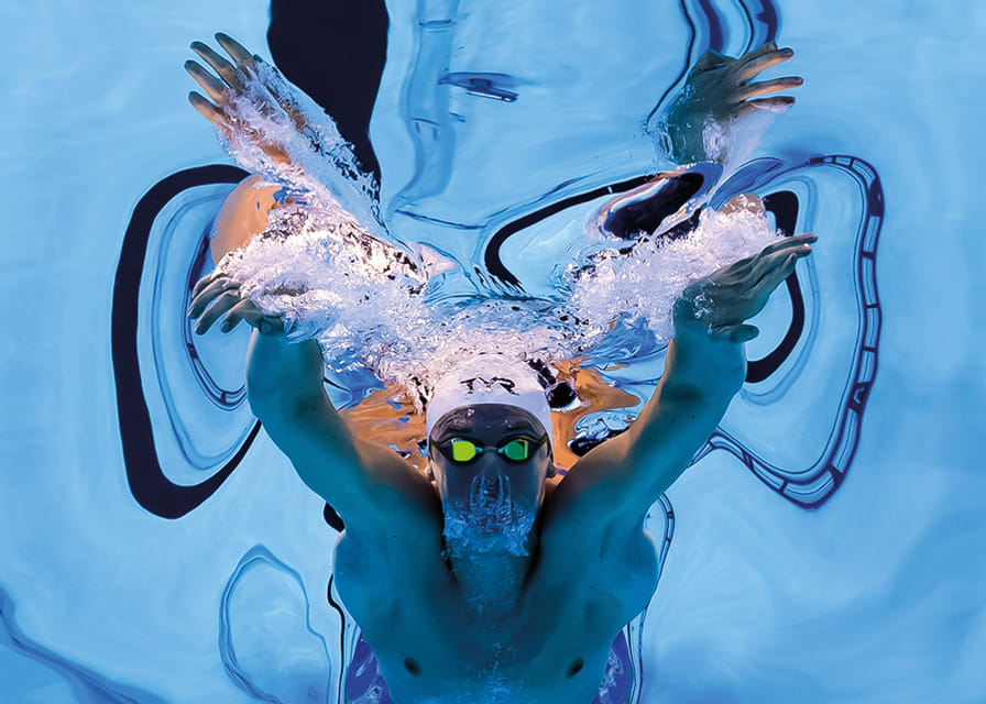 Leon Marchand Of France World Record Men’s 200 meters individual medley swimming 2025-12