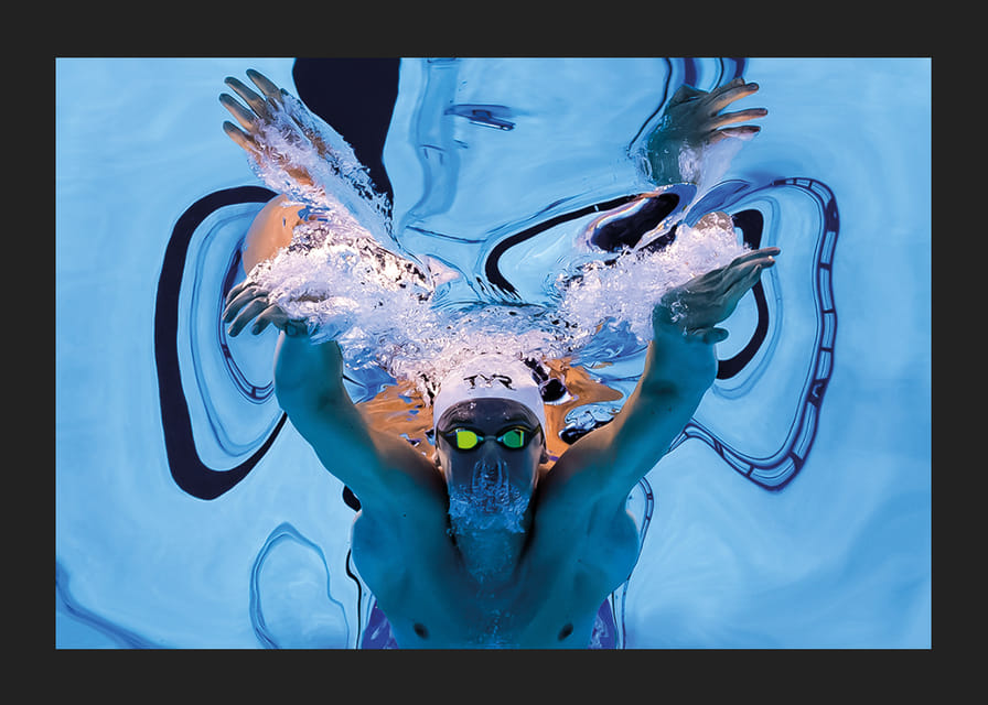 Leon Marchand Of France World Record Men’s 200 meters individual medley swimming 2025-12