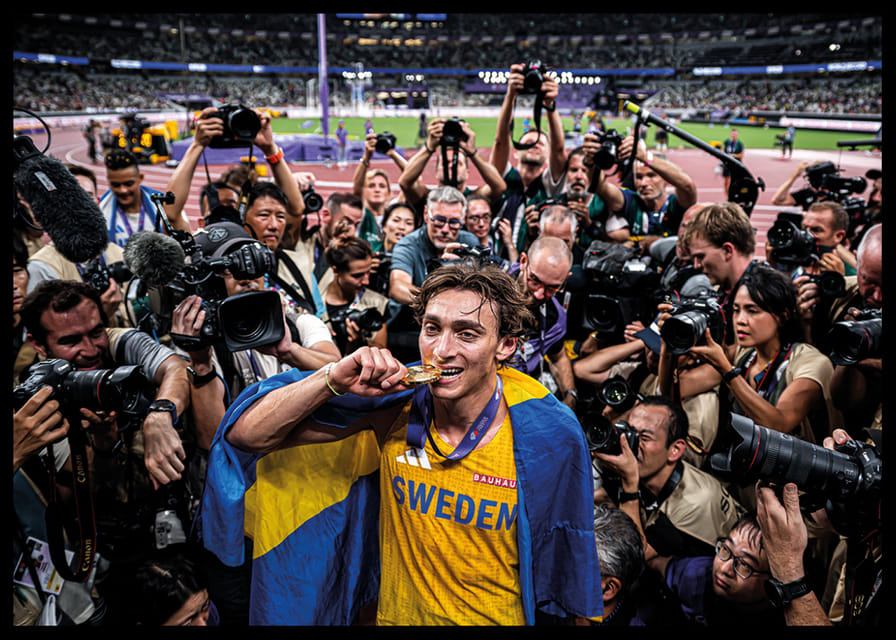 Armand Duplantis Of Sweden New World Record 2025-12