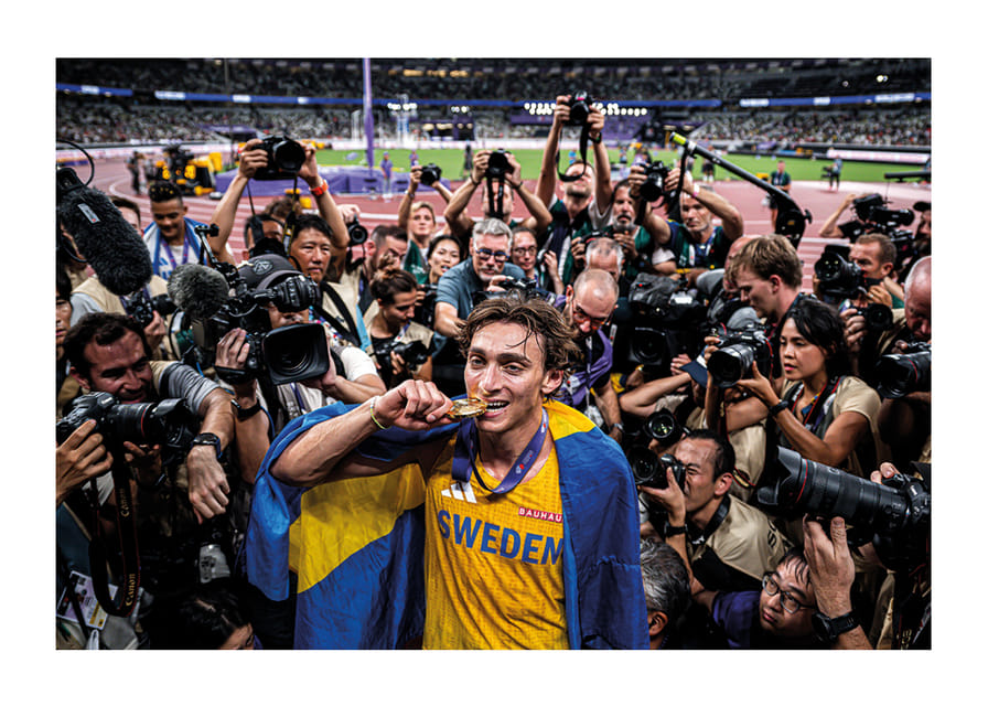 Armand Duplantis Of Sweden New World Record 2025-12