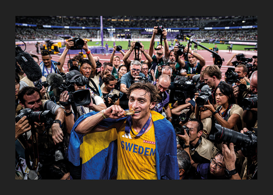 Armand Duplantis Of Sweden New World Record 2025-12