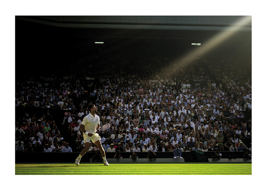 Novak Djokovic da Sérvia em Wimbledon 2025-12