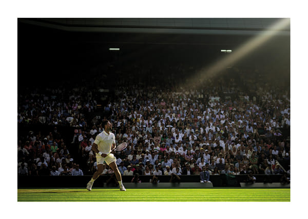 Poster Novak Djokovic Of Serbia Wimbledon 2025