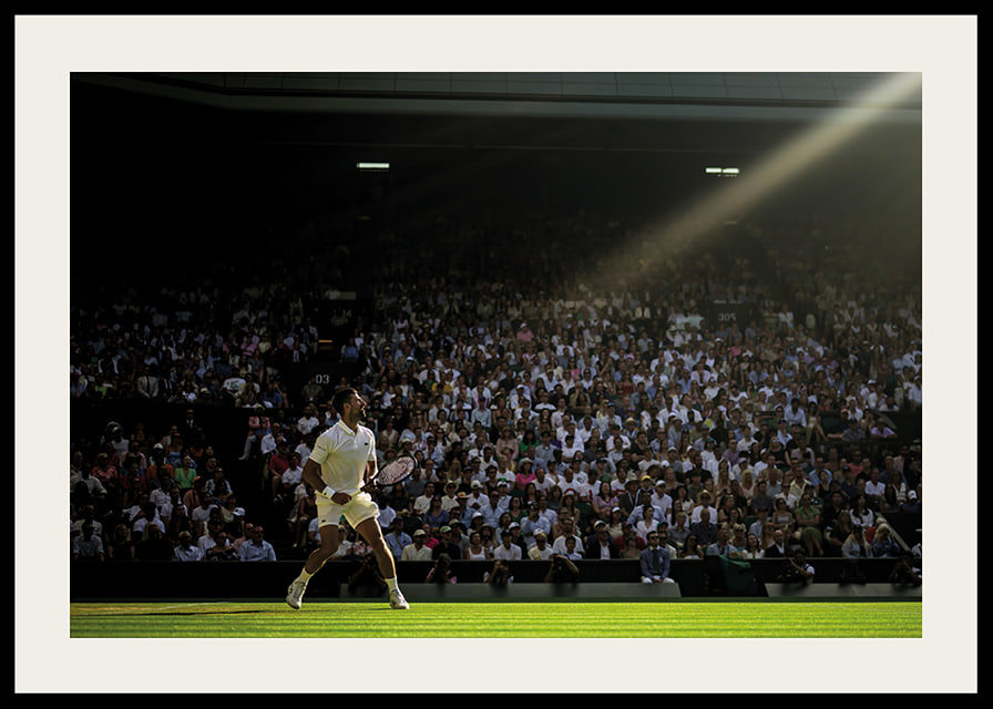 Novak Djokovic da Sérvia em Wimbledon 2025-12