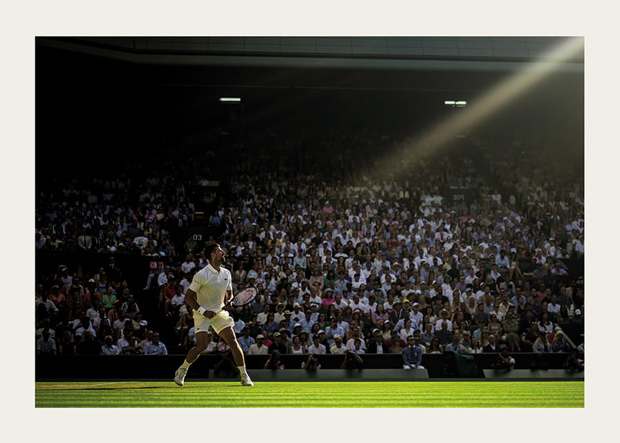 Novak Djokovic da Sérvia em Wimbledon 2025-12