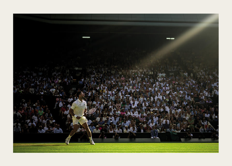 Novak Djokovic of Serbia Wimbledon 2025-12