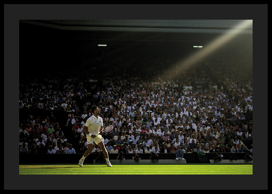 Novak Djokovic da Sérvia em Wimbledon 2025-12