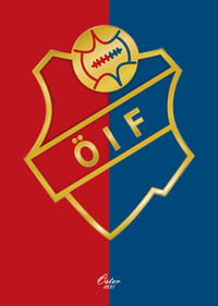 Logo Östers IF Guld Röd & Blå-7
