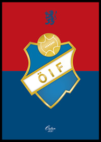 Logo Östers IF Röd & Blå-6