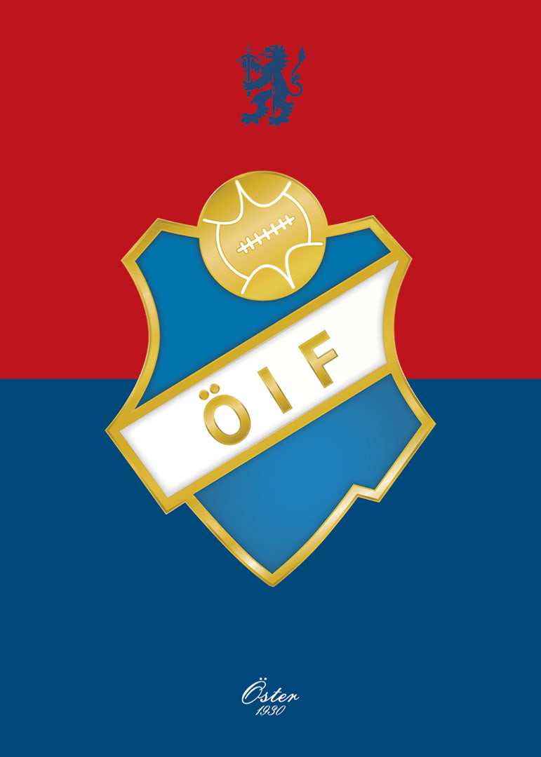 Logo Östers IF Röd & Blå-12