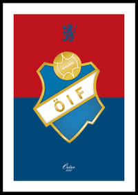Logo Östers IF Röd & Blå-0
