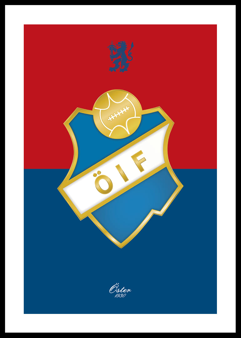 Logo Östers IF Röd & Blå-12
