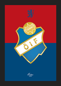 Logo Östers IF Röd & Blå-5
