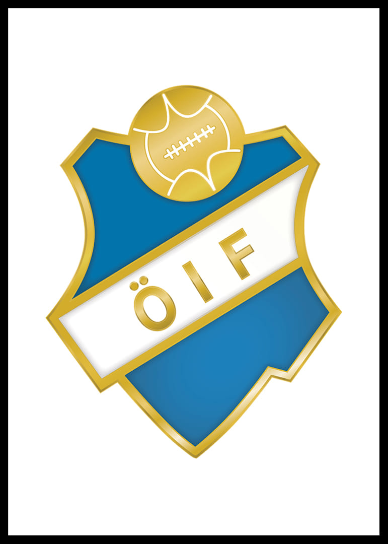 Logo Östers IF Vit-12