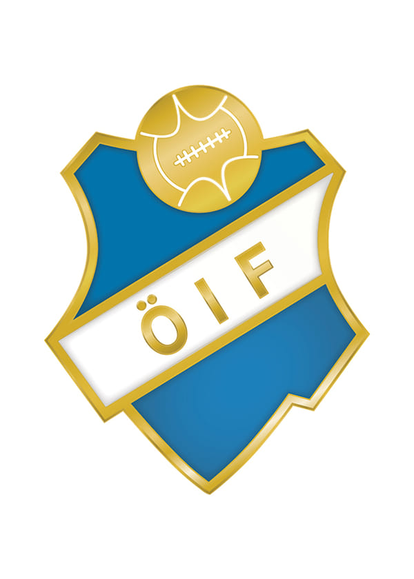 Poster Logo Östers IF Vit