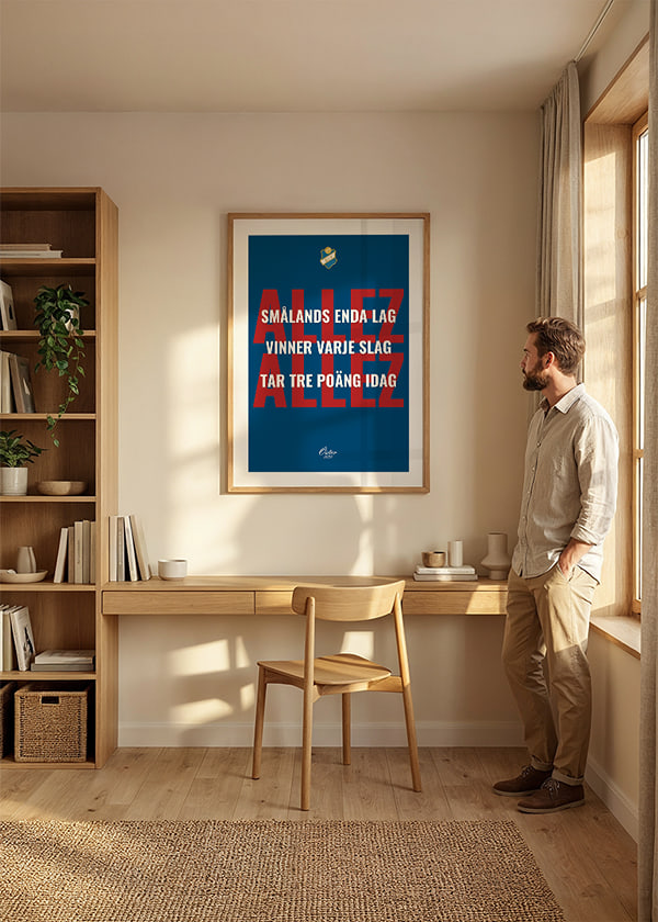 Poster Östers IF Smålands Enda Lag crossfade
