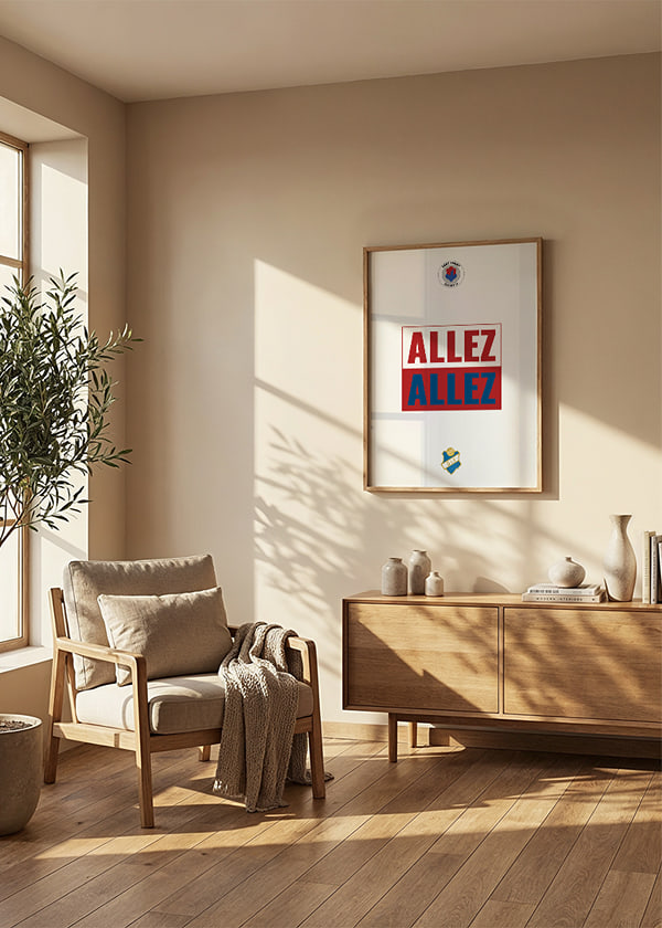 Poster Östers IF Allez Allez crossfade