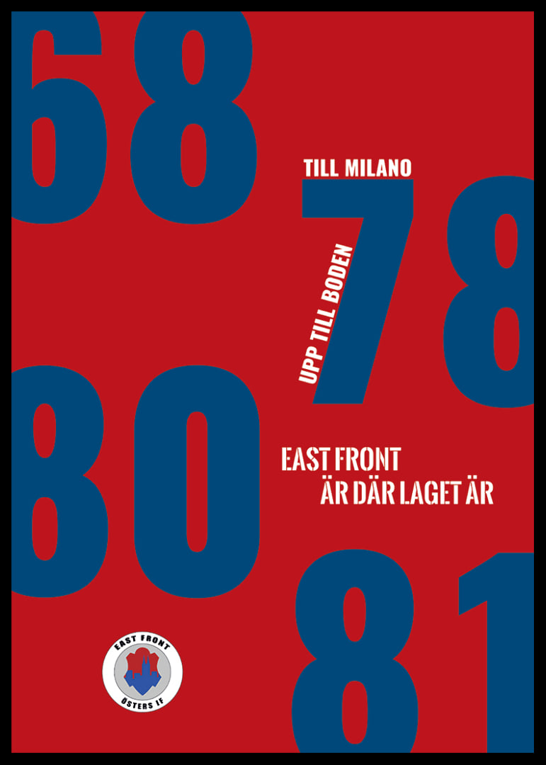 Östers IF East Front Är Där Laget Är-12