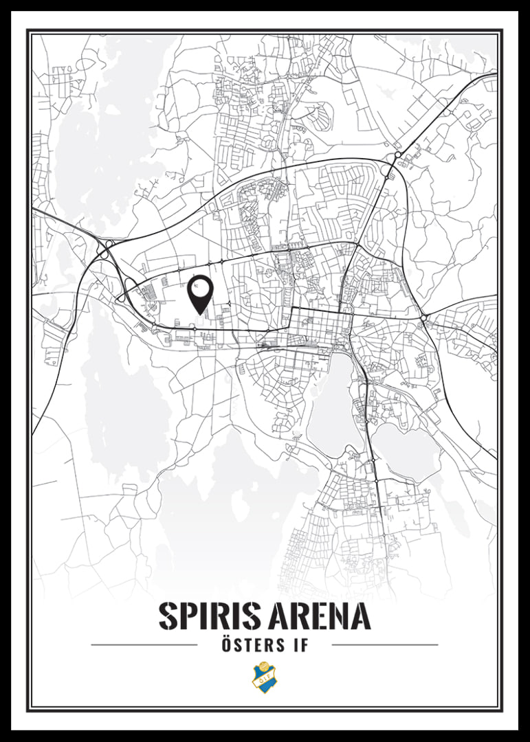 Östers IF Spiris Arena Karta-12