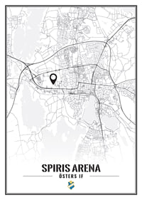 Östers IF Spiris Arena Karta-1