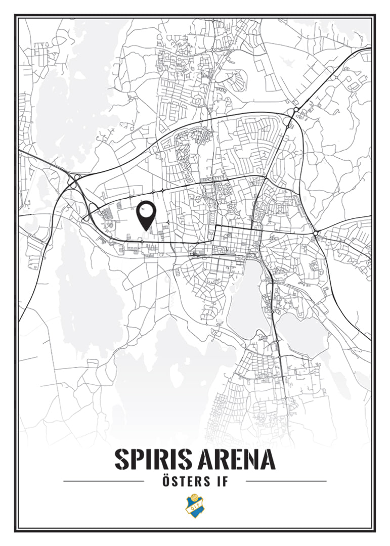 Östers IF Spiris Arena Karta-12