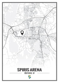 Östers IF Spiris Arena Karta-1