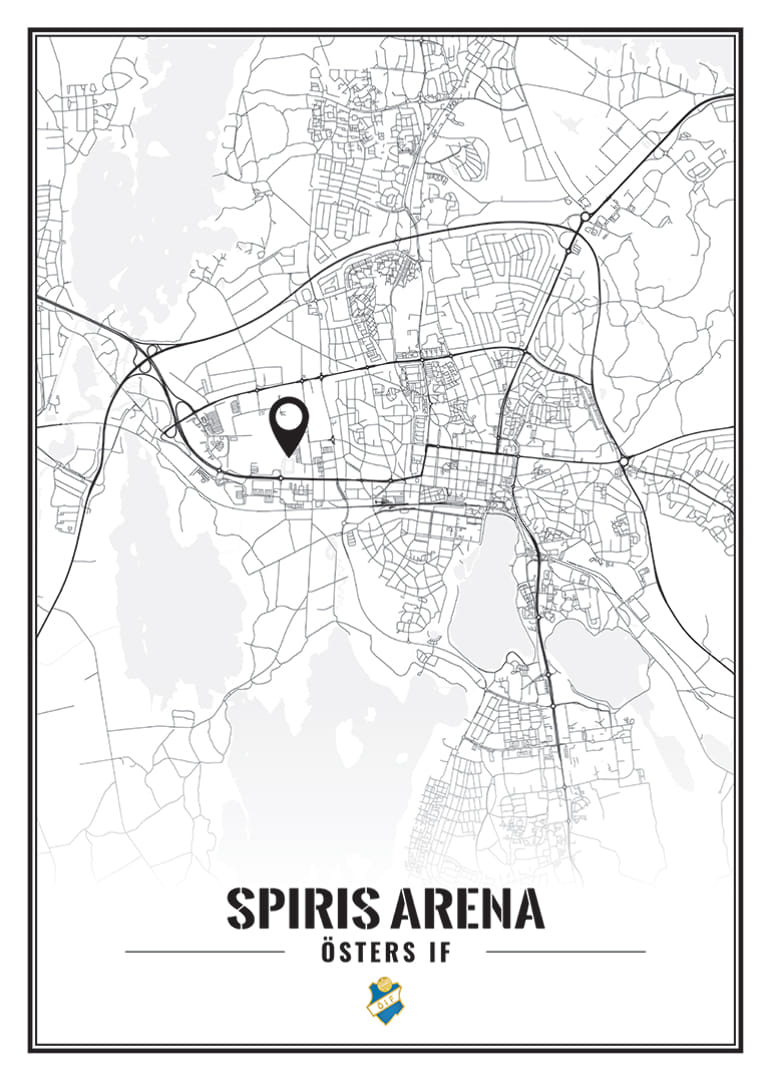 Östers IF Spiris Arena Karta-12