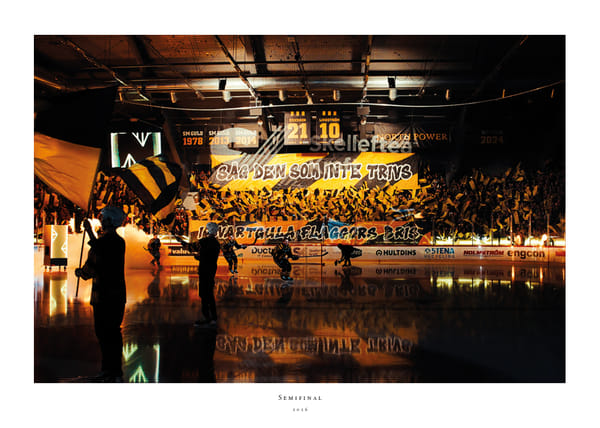 Poster Skellefteå Tifo Semifinal 2:7 2026