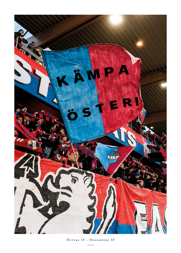 Poster Östers IF – Degerfors IF Publikbild 2025