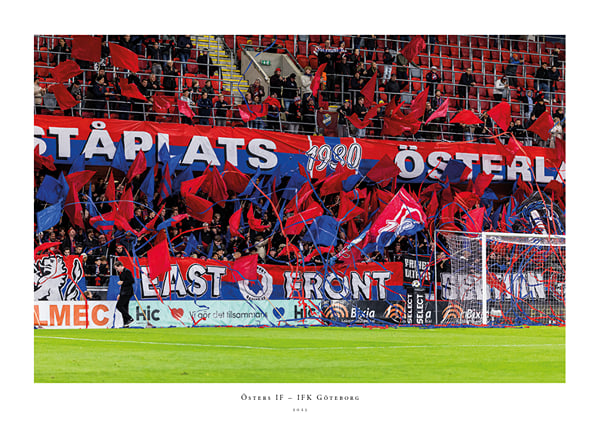 Poster Östers IF – IFK Göteborg Publikbild 2025