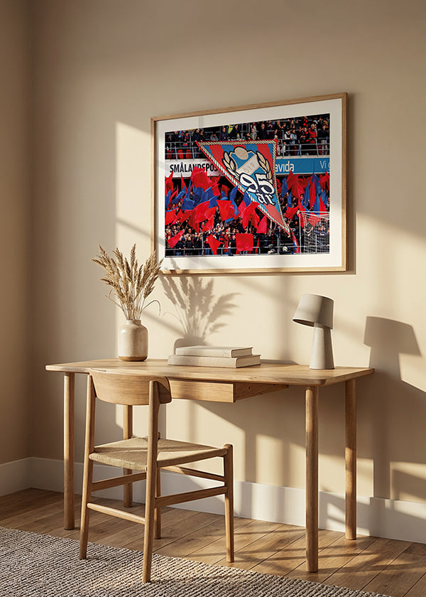 Poster Östers IF - AIK Publikbild 2025 No2 crossfade