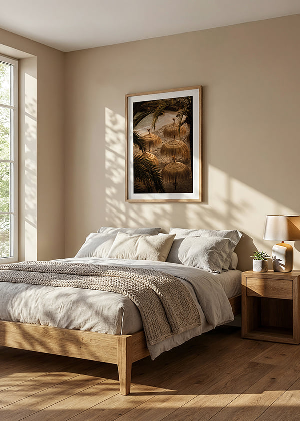 Poster Golden Beach Retreat crossfade