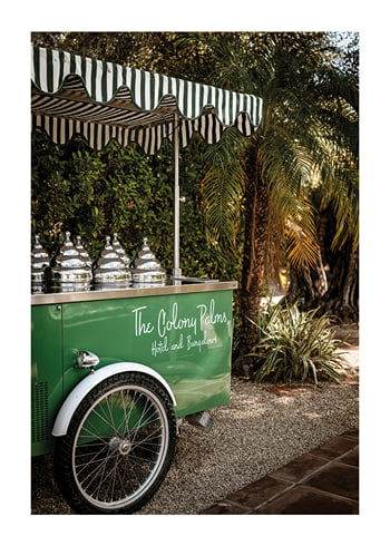 Plakat Colony Palms Cart
