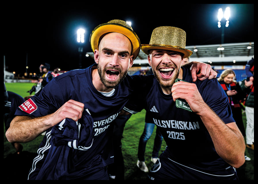 Sebastian Hedlund och Kevin Höög Jansson Östers IF 2024-12