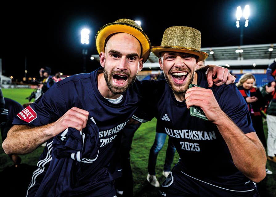 Sebastian Hedlund och Kevin Höög Jansson Östers IF 2024-12