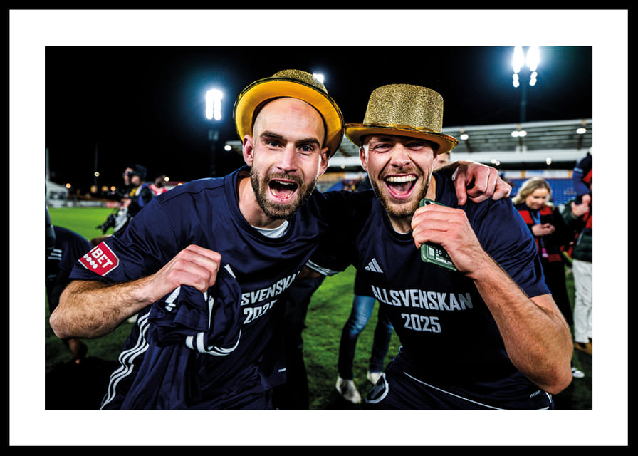 Sebastian Hedlund och Kevin Höög Jansson Östers IF 2024-12