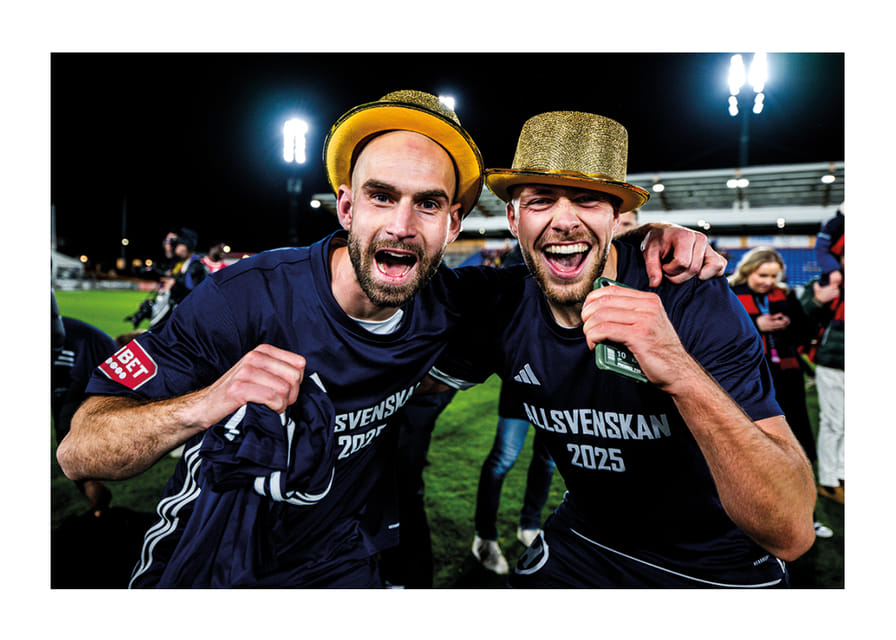 Sebastian Hedlund och Kevin Höög Jansson Östers IF 2024-12