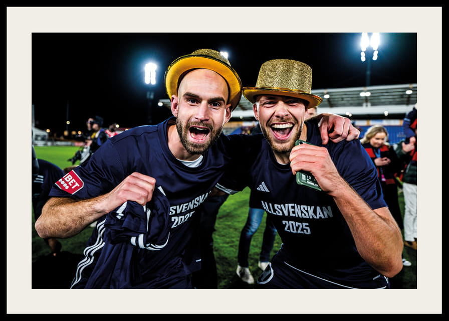 Sebastian Hedlund och Kevin Höög Jansson Östers IF 2024-12