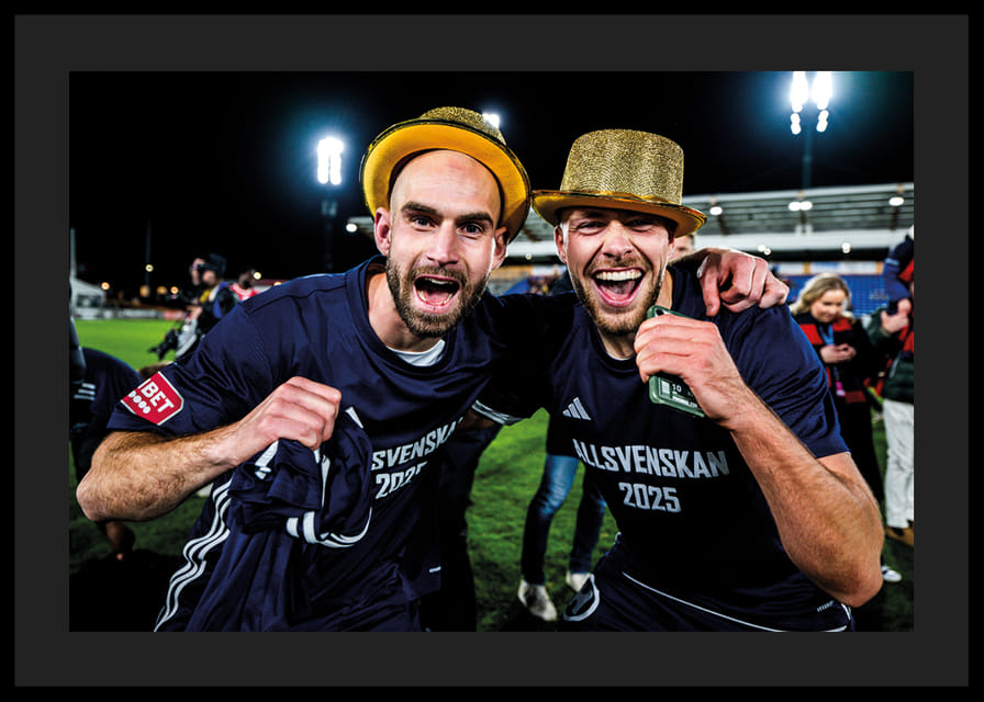 Sebastian Hedlund och Kevin Höög Jansson Östers IF 2024-12