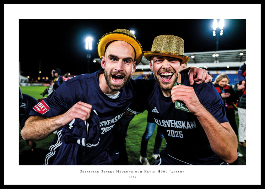 Sebastian Hedlund och Kevin Höög Jansson Östers IF 2024-12