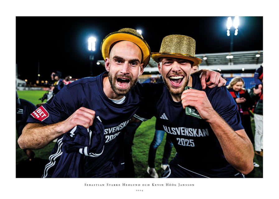 Sebastian Hedlund och Kevin Höög Jansson Östers IF 2024-12